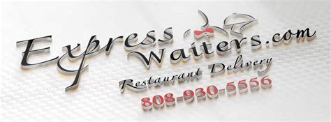 Express waiters hilo - Loved By The Sun is a restaurant featuring online Health food ordering to hilo, HI. Browse Menus, click your items, and order your meal. Express Waiters, LLC. All Restaurants {{root.orderdata.order.total | currency}} checkout. Restaurant Delivery hilo. Loved ... ï¿½ 2017 Express Waiters, ...